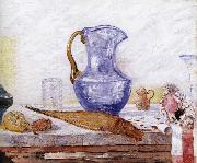 James Ensor Still life with Blue Jar oil painting artist